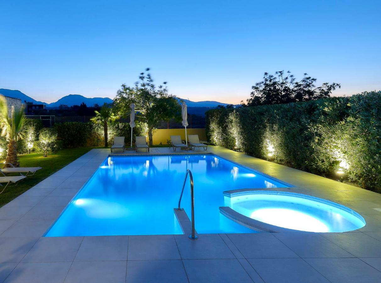 Castello Villa Daphnes - Private Pool & Whirlpool Dhafnes Экстерьер фото