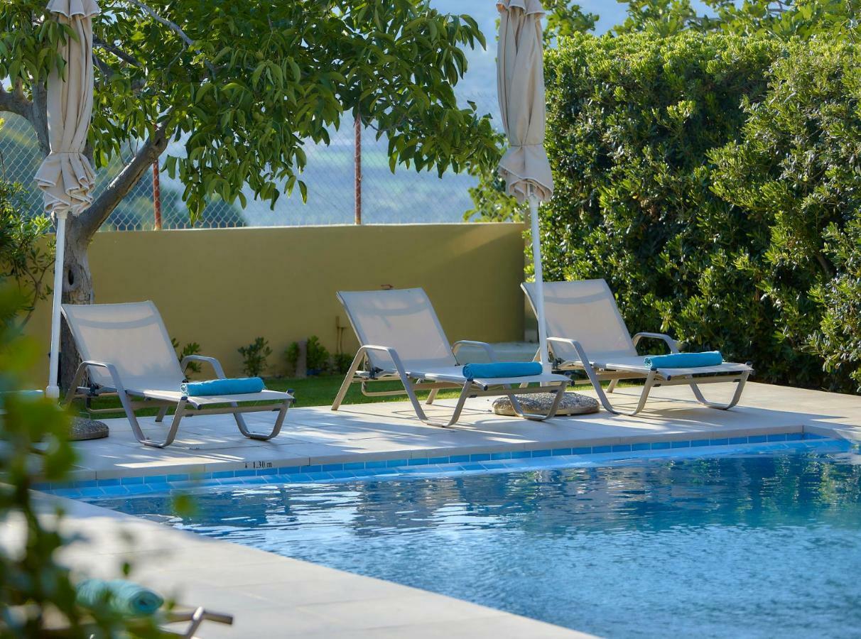 Castello Villa Daphnes - Private Pool & Whirlpool Dhafnes Экстерьер фото