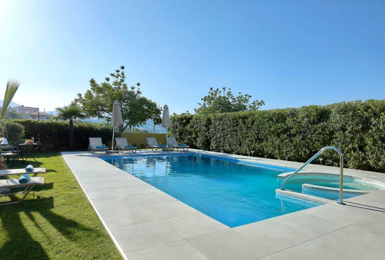 Castello Villa Daphnes - Private Pool & Whirlpool Dhafnes Экстерьер фото
