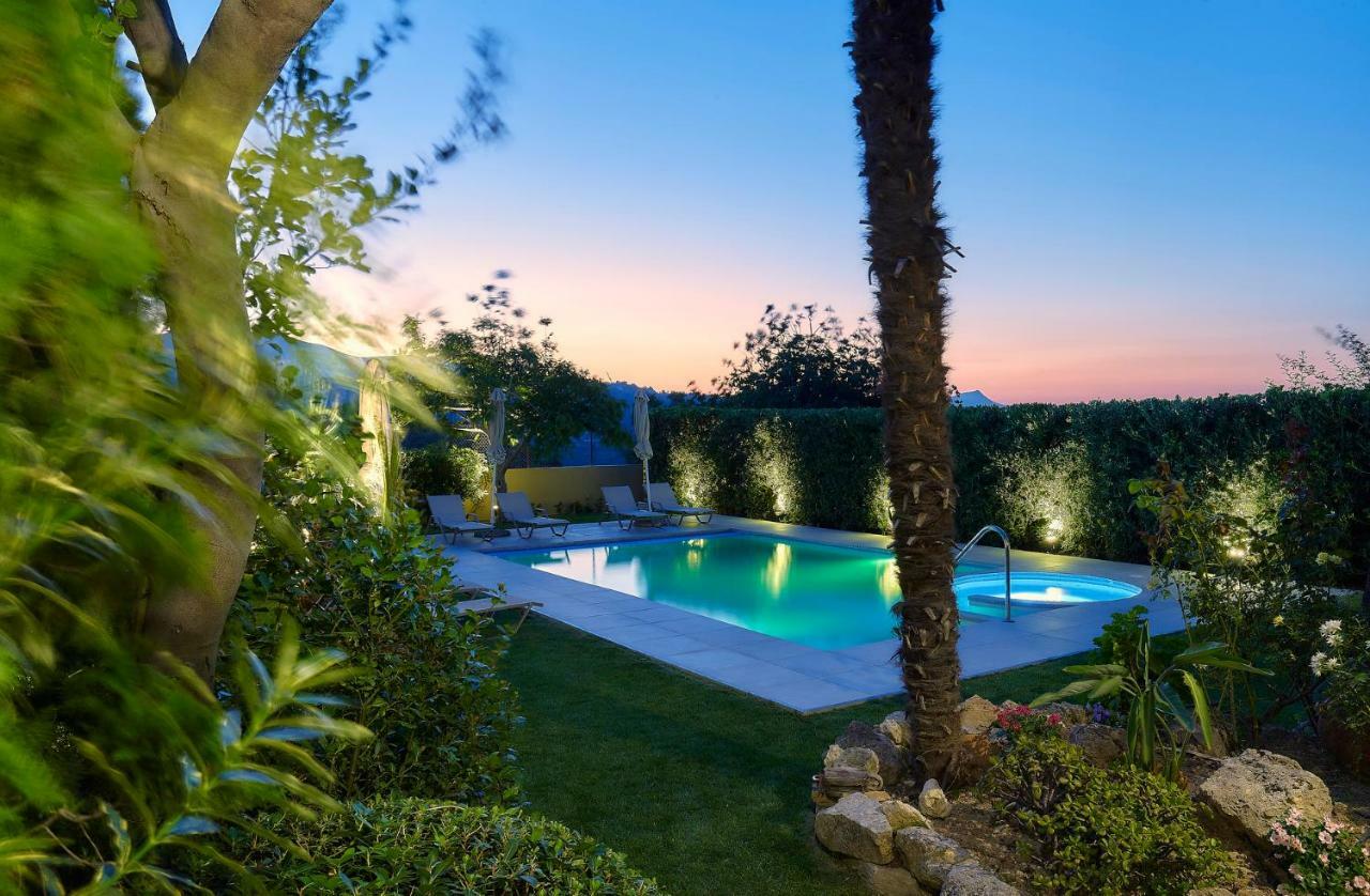 Castello Villa Daphnes - Private Pool & Whirlpool Dhafnes Экстерьер фото