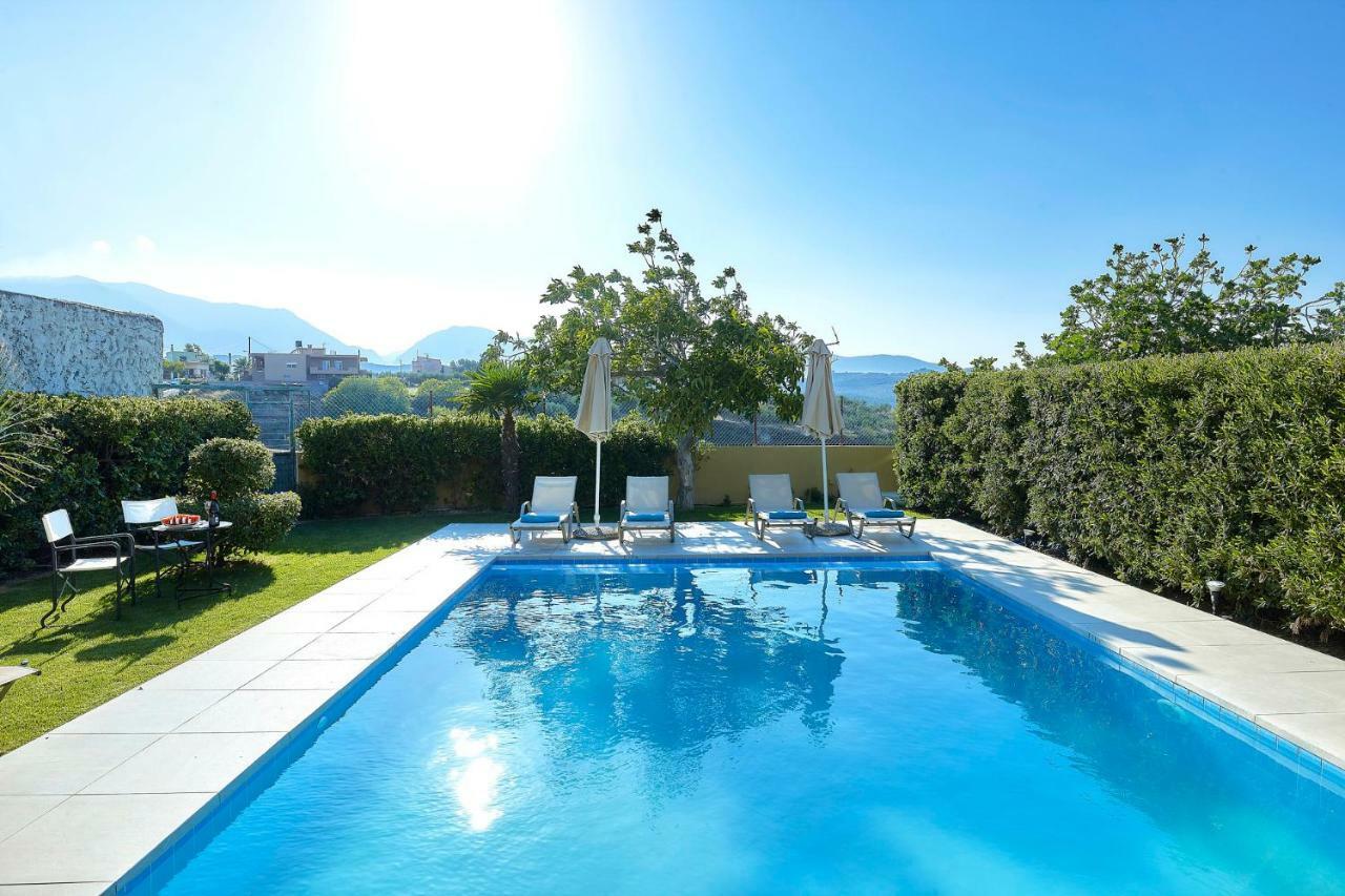 Castello Villa Daphnes - Private Pool & Whirlpool Dhafnes Экстерьер фото